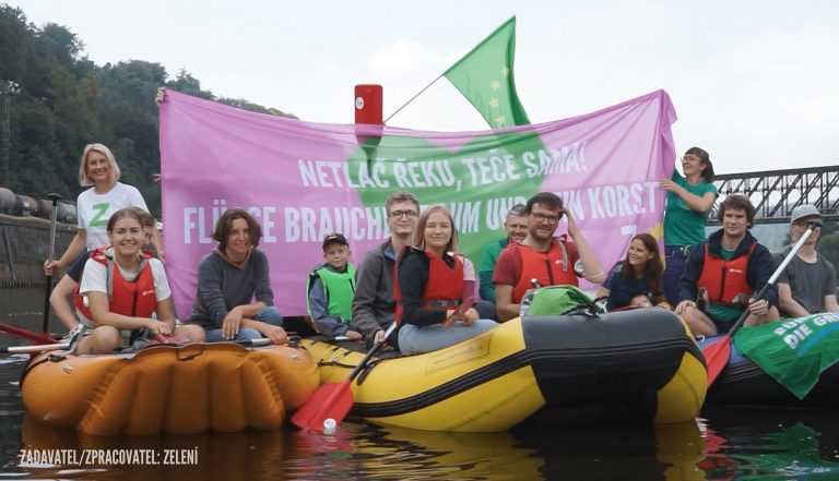 Přeshraniční plavba českých a německých Zelených: Labe potřebuje prostor a ochranu, ne umělé koryto a jezy!