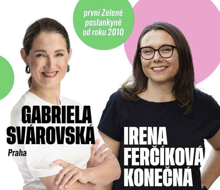 Zelení mají dvě poslankyně! Děkujeme za vaši podporu v Ústeckém kraji